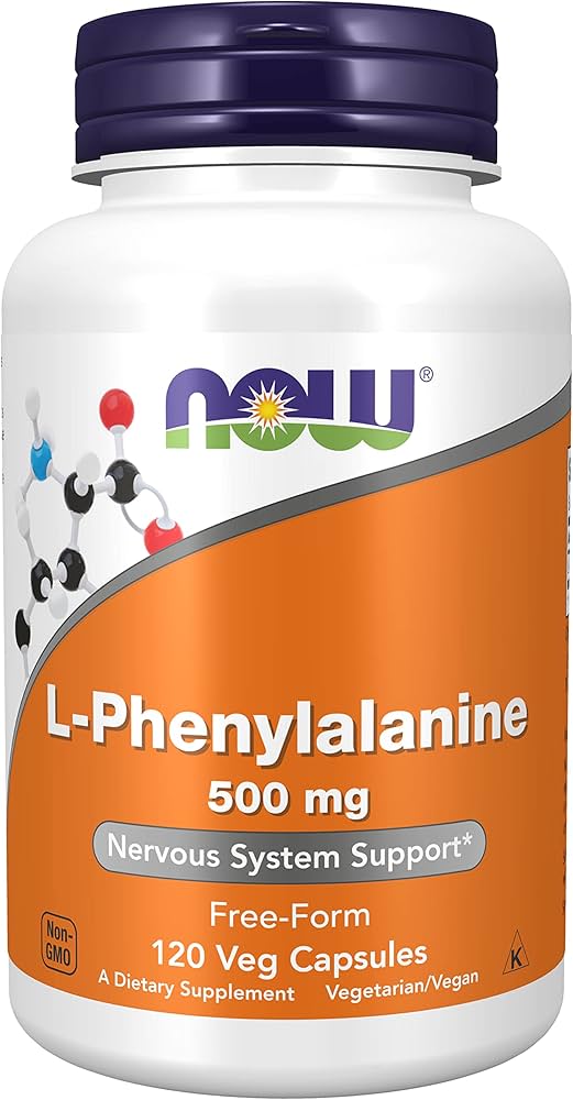 NOW L Phenylalanine 500mg Caps 120’s