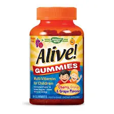 Natures Way Alive Kids Premium Multivitamin Gummies 90s