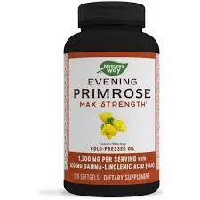 Natures Way Evening Primrose Oil 1300Mg Softgels 120S