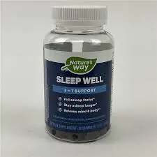 Natures Way Sleep Well 3 In 1 Support Gummies