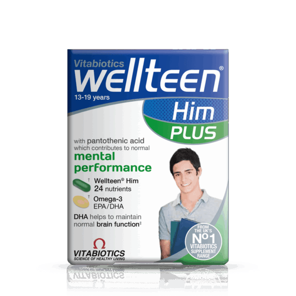 Wellteen HIM plus 28tabs/28caps