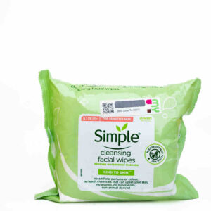 Simple Kind To Skin Sensitive Wipes 25s